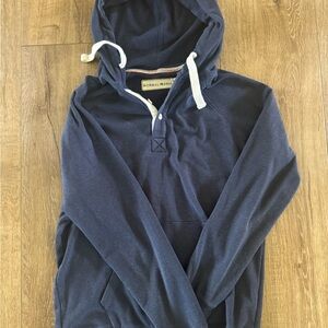 Navy Blue Hoodie by normal brand , medium
